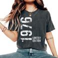 50 歳の誕生日 50 歳の男性女性ヴィンテージ 1976 レディースオーバーサイズコンフォートTシャツ Pepper