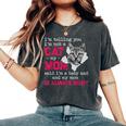 I'm Telling You I'm Not A Cat My Momaid I'm A Baby 面白い レディースオーバーサイズコンフォートTシャツ Pepper