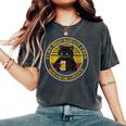I Like Beer My Cat And Maybe 3人用 デイキャット レディースオーバーサイズコンフォートTシャツ Pepper