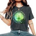 Mandala Namaste スピリチュアルブッダ ファッション服セット グリーン レディースオーバーサイズコンフォートTシャツ Pepper