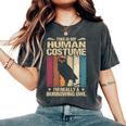 This Is My Human コスチューム I'm Really A Burrowing Owl 長袖tシャツ レディースオーバーサイズコンフォートTシャツ Pepper