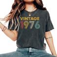 ヴィンテージ 1976 50歳の誕生日プレゼント 男性 女性 50歳 レディースオーバーサイズコンフォートTシャツ Pepper