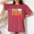 Jesus The Way The Truth Life Erse Christian Worship レディースオーバーサイズコンフォートTシャツ Crimson