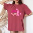 Little And Loud チアリーダー コスチューム チアリーディング 女の子 レディースオーバーサイズコンフォートTシャツ Crimson