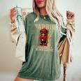 4月 38歳の誕生日 男性 女性 1988年 素晴らしいテディベア レディースオーバーサイズコンフォートTシャツ Moss