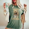 5月56日 誕生日 男性 女性 1970年 素晴らしいテディベア レディースオーバーサイズコンフォートTシャツ Moss