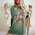 Best Teacher I Love My Teacher Ever Best Teacher レディースオーバーサイズコンフォートTシャツ Moss