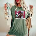Forever Young Horse、競馬、デルマール、サンタアニタ 長袖tシャツ レディースオーバーサイズコンフォートTシャツ Moss