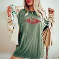 Save The Drama For Your Mama レトロ 90年代 メンズ&レディース レディースオーバーサイズコンフォートTシャツ Moss