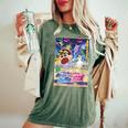 【映画】クレヨンしんちゃん 超時空嵐を呼ぶオラの花嫁 レディースオーバーサイズコンフォートTシャツ Moss