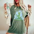 カマキリ 子供 男の子 幼児 男性 女性 虫 昆虫 レディースオーバーサイズコンフォートTシャツ Moss