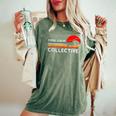 面白いヘリコプター 格言 男性 女性 フライト ヘリコプター レディースオーバーサイズコンフォートTシャツ Moss