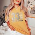 33歳 男性 ギフト 33歳の誕生日プレゼント 女性用 レディースオーバーサイズコンフォートTシャツ Mustard