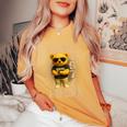 52歳 1974年6月 テディベア 52歳 誕生日 男性 女性 レディースオーバーサイズコンフォートTシャツ Mustard