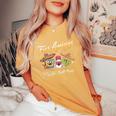 Drinking 3 Tres Amigos Tequila ソルト ライム シンコ・デ・マヨ レディースオーバーサイズコンフォートTシャツ Mustard