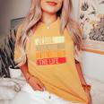 Jesus The Way The Truth Life Erse Christian Worship レディースオーバーサイズコンフォートTシャツ Mustard