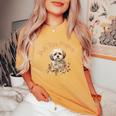 シーズーママ、シーズーママ、犬のお母さん、母の日、シーズー。 レディースオーバーサイズコンフォートTシャツ Mustard