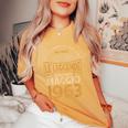 誕生日 男性 ギフト 女性 レジェンド 1963年5月 レディースオーバーサイズコンフォートTシャツ Mustard