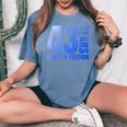 43歳 男性 ギフト 43歳 誕生日プレゼント 女性用 レディースオーバーサイズコンフォートTシャツ Blue Jean