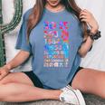 面白い30歳の誕生日の古いメーター 面白い30歳のギフト 女性 男性 面白い電卓 30歳の誕生日のギフト レディースオーバーサイズコンフォートTシャツ Blue Jean