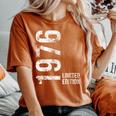50 歳の誕生日 50 歳の男性女性ヴィンテージ 1976 レディースオーバーサイズコンフォートTシャツ Yam