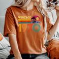 56歳の誕生日プレゼント 56歳 男性 女性 レトロ ヴィンテージ 1970 レディースオーバーサイズコンフォートTシャツ Yam
