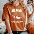 Bee Different Redbee アクアリストへのプレゼント シュリンプ レディースオーバーサイズコンフォートTシャツ Yam
