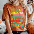 Daycare Teacher Ipeak Toddler Preschool Kindergarten レディースオーバーサイズコンフォートTシャツ Yam