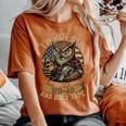 Owl I'm Not Old I Just Needome Wd40 & A Little ダクトテープ 長袖tシャツ レディースオーバーサイズコンフォートTシャツ Yam