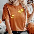 Save The Bees レディースオーバーサイズコンフォートTシャツ Yam