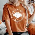 こぎみゅん 花輪 【バレンタインギフトにおすすめ！】 レディースオーバーサイズコンフォートTシャツ Yam