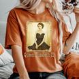 エリザベスii ヴィンテージ レトロ 神ave The Queen Uk Monarch レディースオーバーサイズコンフォートTシャツ Yam