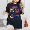 11歳男の子女の子 2011年生まれビンテージ11歳の誕生日 レディースオーバーサイズコンフォートTシャツ Black