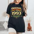 33歳 誕生日 男性女性intage 1993年1993年生まれ レトロデザインブランド レディースオーバーサイズコンフォートTシャツ Black
