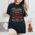 6月の誕生日 クイーン 1966年6月より6月の女の子 長袖tシャツ レディースオーバーサイズコンフォートTシャツ Black