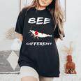 Bee Different Redbee アクアリストへのプレゼント シュリンプ レディースオーバーサイズコンフォートTシャツ Black