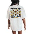 Seagull Mom Mother's Day Bird Animal Mother Bird Women's Oversized Comfort T-Shirt Back Print Ivory