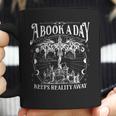 A Book A Day Dragon Bookish Book Club Fantasy Book Lover Coffee Mug