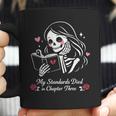 Dark Romance Pajama Skeleton Costume Woman Book Reading Coffee Mug Dark Romance Pajama Skeleton Costume Woman Book Reading Coffee Mug