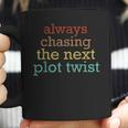 Plot Twists Mystery Book Lover Reading Literary Bookish Coffee Mug