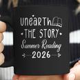 Unearth A Story 2026 Summer Reading Coffee Mug Unearth A Story 2026 Summer Reading Coffee Mug