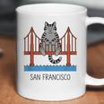 San Francisco Cat Golden Gate Bridge Book Lover Coffee Mug San Francisco Cat Golden Gate Bridge Book Lover Coffee Mug
