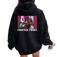 Forever Young Horse、競馬、デルマール、サンタアニタ 長袖tシャツ レディース オーバーサイズ パーカー バックプリント Black