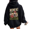 Moment Collector カメラマン カメラ メンズ レディース 写真 レディース オーバーサイズ パーカー バックプリント Black