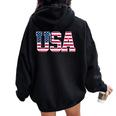 米国 愛国的なアメリカ国旗 男性 女性 キッズ 男の子 女の子 Us レディース オーバーサイズ パーカー バックプリント Black