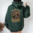 Owl I'm Not Old I Just Needome Wd40 & A Little ダクトテープ 長袖tシャツ レディース オーバーサイズ パーカー バックプリント Navy Blue
