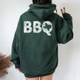 テキサス Bbq Tx バーベキュー マップ ユーズド加工 テキサス 男性 女性 キッズ レディース オーバーサイズ パーカー バックプリント Navy Blue