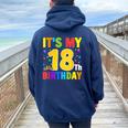 It's My 18歳の誕生日プレゼント。18歳のティーンの男の子と女の子に。 レディース オーバーサイズ パーカー バックプリント Forest