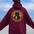 I Like Beer My Cat And Maybe 3人用 デイキャット レディース オーバーサイズ パーカー バックプリント Maroon