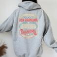 If Momays No Ask Grandma Familyassy Quote レディース オーバーサイズ パーカー バックプリント Sport Grey